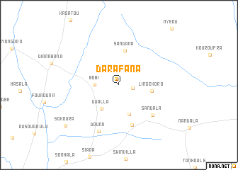 map of Darafana