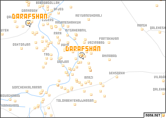 map of Dar Afshān