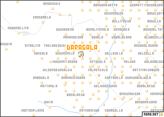 map of Daragala