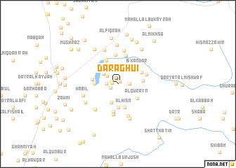 map of Dār Aghui