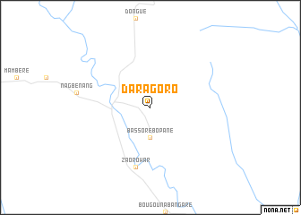 map of Daragoro