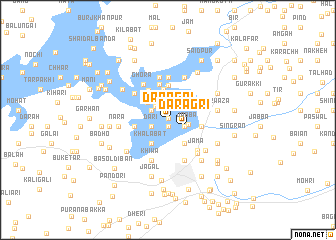 map of Daragri