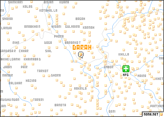 map of Darāh