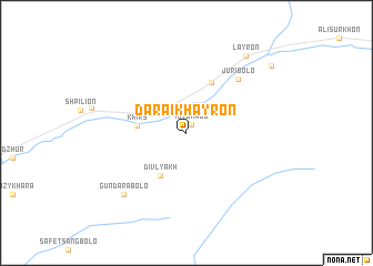 map of Darai Khayron