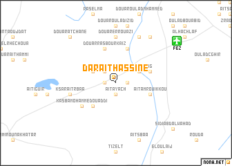 map of Dar Aït Hassine