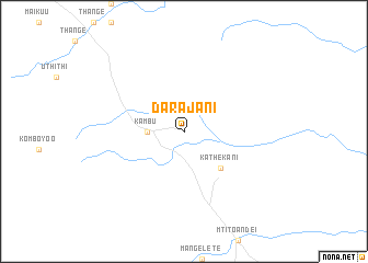 map of Darajani