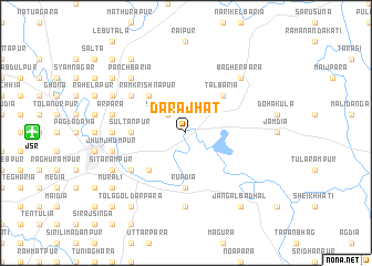 map of Darājhāt