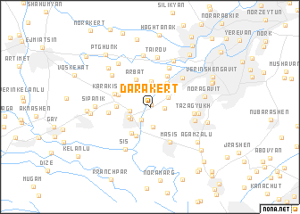 map of Darakert