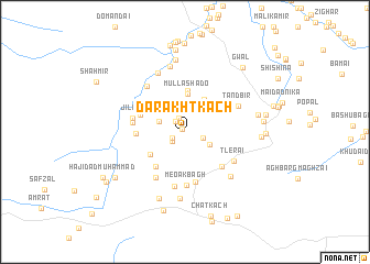 map of Darakht Kach