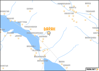 map of Darak