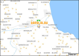 map of Dar Alalou