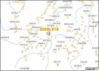 map of Daralata