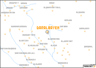 map of Dār al Bayem