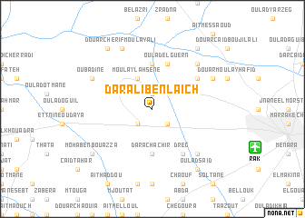 map of Dar Ali Ben Laïch