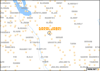 map of Dār al Jabrī