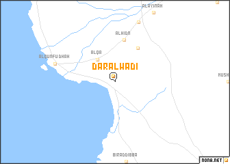 map of Dār al Wādī