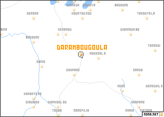 map of Darambougoula