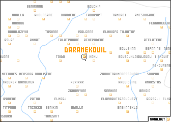map of Dar Amekouil