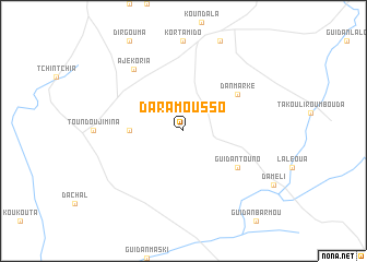 map of Daramousso