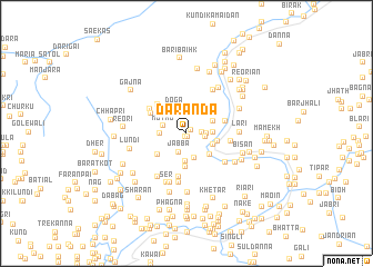 map of Daranda