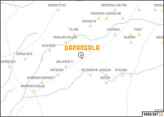 map of Darangala