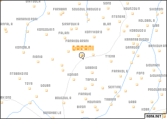 map of Darani