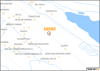 map of Daran