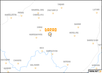 map of Darao