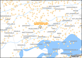 map of Dārāpur