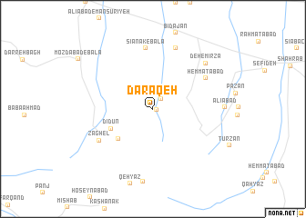 map of Daraqeh