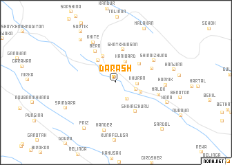 map of Darāsh