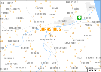 map of Dar Asnous