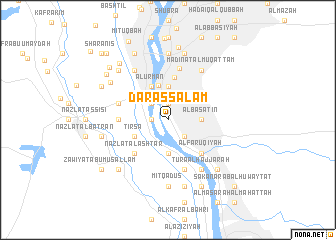 map of Dār as Salām