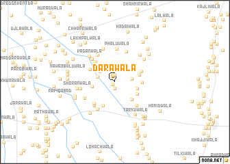 map of Dārāwāla