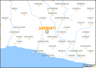 map of Darawati