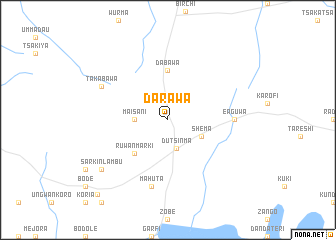 map of Darawa