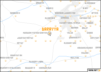 map of Dārayyā