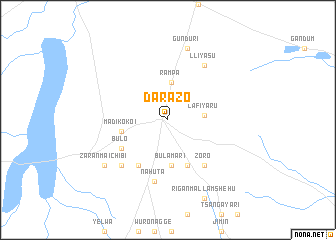 map of Darazo