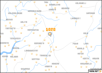 map of Dara