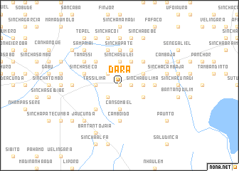 map of Dára