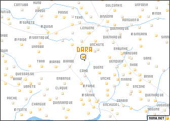 map of Dará