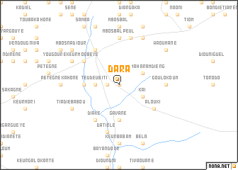 map of Dara