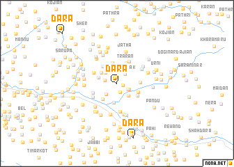 map of Dara