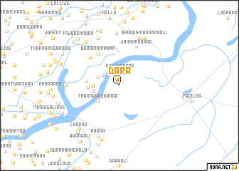 map of Dāra