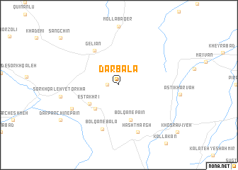 map of Dar Bālā