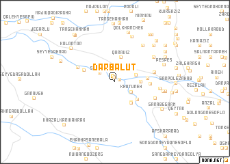 map of Dār Balūţ