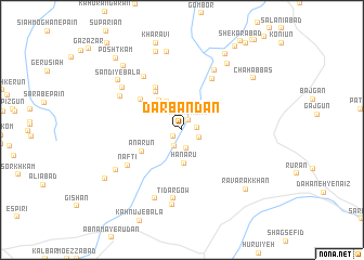 map of Darbandān