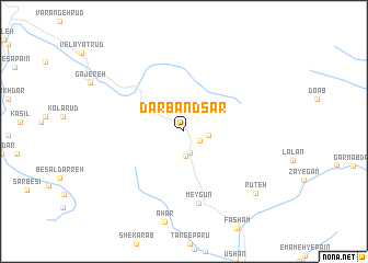 map of Darband Sar