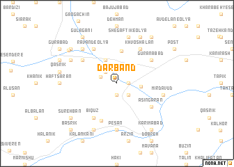 map of Darband