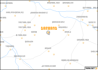 map of Darband